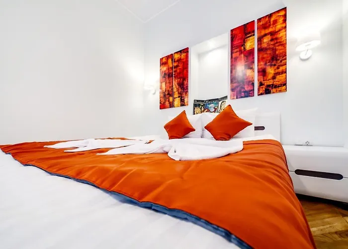 Family In Center With Balcony