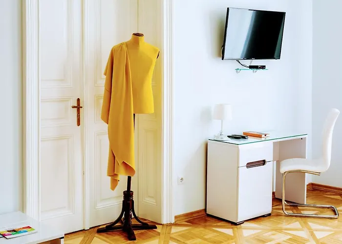 Family In Center With Balcony * Lvov