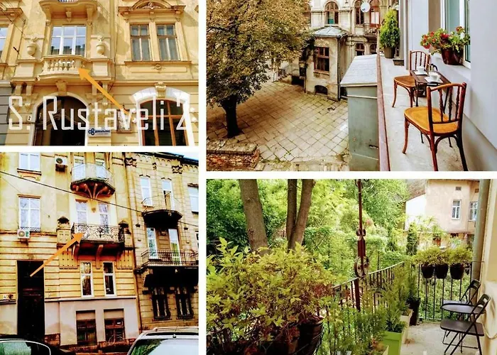 Family In Center With Balcony *