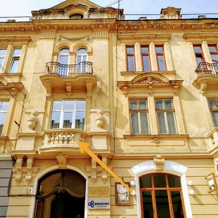 Apartment Family In Center With Balcony Lviv